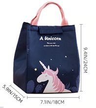 Load image into Gallery viewer, Woman Eco-Friendly Cartoon Design Insulated Waterproof Cooler Picnic Lunch Bag freeshipping - Tyche Ace
