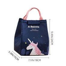 Load image into Gallery viewer, Woman Eco-Friendly Cartoon Design Insulated Waterproof Cooler Picnic Lunch Bag freeshipping - Tyche Ace
