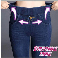 Load image into Gallery viewer, Woman Thermal Fleece High-Waist High Stretch Skinny Jeggings freeshipping - Tyche Ace

