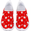 Women 3D Cartoon Tooth Print Slip On Shoes freeshipping - Tyche Ace