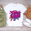 Women 90s Stylish Fingernail Nail Art Make Up Design T-Shirts freeshipping - Tyche Ace