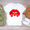 Women 90s Stylish Fingernail Nail Art Make Up Design T-Shirts freeshipping - Tyche Ace