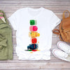 Women 90s Stylish Fingernail Nail Art Make Up Design T-Shirts freeshipping - Tyche Ace