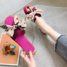 Load image into Gallery viewer, Women Bow Summer Indoor Outdoor Flip-flops Sandals freeshipping - Tyche Ace
