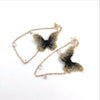 Women Butterfly Long Tassel Pendant Metal Earrings freeshipping - Tyche Ace