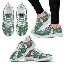 Load image into Gallery viewer, Women Canvas Cartoon Sketch Print Air Mesh Casual Shoes freeshipping - Tyche Ace
