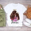 Women Cartoon Super Momlife Summer Graphic Print T-shirts freeshipping - Tyche Ace