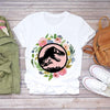 Women Cartoon Super Momlife Summer Graphic Print T-shirts freeshipping - Tyche Ace