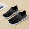 Women Casual Slip-On Striped Sock Shoes freeshipping - Tyche Ace