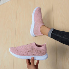Load image into Gallery viewer, Women Casual Slip-On Striped Sock Shoes freeshipping - Tyche Ace
