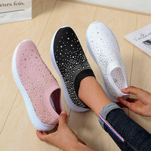 Load image into Gallery viewer, Women Casual Slip-On Striped Sock Shoes freeshipping - Tyche Ace
