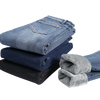 Women Casual Stretchy Warm High Waist Fleece Lined Skinny Slim Fit Denim Jeans freeshipping - Tyche Ace