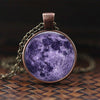 Women Charming Universe Glass Cabochon Galaxy Necklaces freeshipping - Tyche Ace
