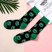 Load image into Gallery viewer, Women Crew Smiley Face  Cotton Happy Socks freeshipping - Tyche Ace
