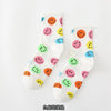 Women Crew Smiley Face  Cotton Happy Socks freeshipping - Tyche Ace