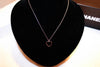 Women Cute Love Heart Rose Pendant Long Chain Necklaces freeshipping - Tyche Ace