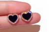 Women Cute Zircon Stone Stud Earrings freeshipping - Tyche Ace