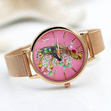 Load image into Gallery viewer, Women Dress Colourful Floral Dial Quartz Wrist Watches freeshipping - Tyche Ace
