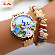 Load image into Gallery viewer, Women Dress Colourful Floral Dial Quartz Wrist Watches freeshipping - Tyche Ace
