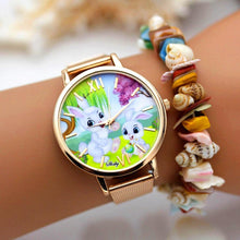 Load image into Gallery viewer, Women Dress Colourful Floral Dial Quartz Wrist Watches freeshipping - Tyche Ace
