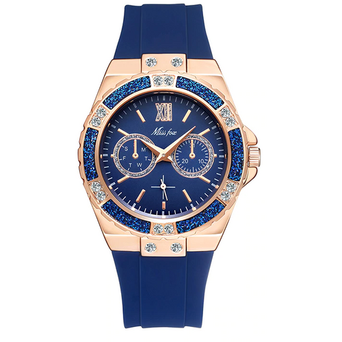 Women Elegant Diamond Decorated Chronograph Wrist Watches freeshipping - Tyche Ace