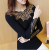 Women Elegant Lace Decorated Knitted Sweaters freeshipping - Tyche Ace