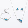Women Elegant luxury Design Crystal  Necklace Sets freeshipping - Tyche Ace