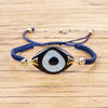 Evil Eye Trendy Bohemian Adjustable Braided Rope Charm Bracelet For Women freeshipping - Tyche Ace