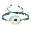 Evil Eye Trendy Bohemian Adjustable Braided Rope Charm Bracelet For Women freeshipping - Tyche Ace