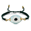 Evil Eye Trendy Bohemian Adjustable Braided Rope Charm Bracelet For Women freeshipping - Tyche Ace