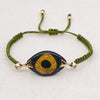 Evil Eye Trendy Bohemian Adjustable Braided Rope Charm Bracelet For Women freeshipping - Tyche Ace