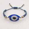 Evil Eye Trendy Bohemian Adjustable Braided Rope Charm Bracelet For Women freeshipping - Tyche Ace