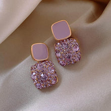 Load image into Gallery viewer, Women Exquisite Retro Purple Stud Earrings freeshipping - Tyche Ace
