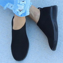 Load image into Gallery viewer, Women Flat Slip on Lightweight Whiten Casual Flats Shoes freeshipping - Tyche Ace
