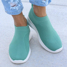 Load image into Gallery viewer, Women Flat Slip on Lightweight Whiten Casual Flats Shoes freeshipping - Tyche Ace
