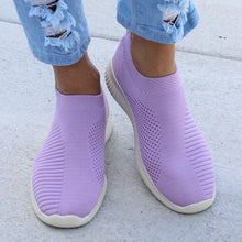 Load image into Gallery viewer, Women Flat Slip on Lightweight Whiten Casual Flats Shoes freeshipping - Tyche Ace
