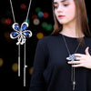 Women Geometric Crystal Long Necklaces & Pendants freeshipping - Tyche Ace