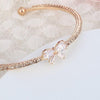 Women Gold Plated Butterfly/Bowknot Design Cuff Bracelet freeshipping - Tyche Ace