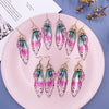 Women Handmade Magical Butterfly Simulation Wing Earrings freeshipping - Tyche Ace