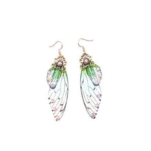 Load image into Gallery viewer, Women Handmade Magical Butterfly Simulation Wing Earrings freeshipping - Tyche Ace
