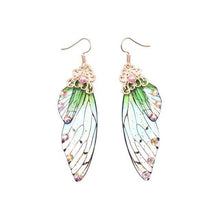 Load image into Gallery viewer, Women Handmade Magical Butterfly Simulation Wing Earrings freeshipping - Tyche Ace
