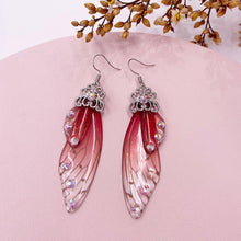 Load image into Gallery viewer, Women Handmade Magical Butterfly Simulation Wing Earrings freeshipping - Tyche Ace
