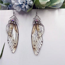 Load image into Gallery viewer, Women Handmade Magical Butterfly Simulation Wing Earrings freeshipping - Tyche Ace
