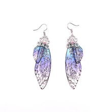 Load image into Gallery viewer, Women Handmade Magical Butterfly Simulation Wing Earrings freeshipping - Tyche Ace
