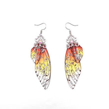 Load image into Gallery viewer, Women Handmade Magical Butterfly Simulation Wing Earrings freeshipping - Tyche Ace
