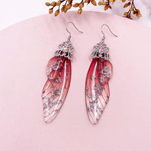 Load image into Gallery viewer, Women Handmade Magical Butterfly Simulation Wing Earrings freeshipping - Tyche Ace
