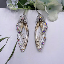 Load image into Gallery viewer, Women Handmade Magical Butterfly Simulation Wing Earrings freeshipping - Tyche Ace
