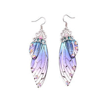 Load image into Gallery viewer, Women Handmade Magical Butterfly Simulation Wing Earrings freeshipping - Tyche Ace
