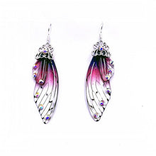 Load image into Gallery viewer, Women Handmade Magical Butterfly Simulation Wing Earrings freeshipping - Tyche Ace
