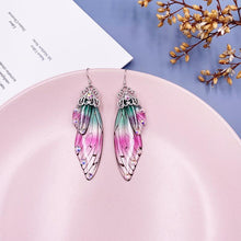 Load image into Gallery viewer, Women Handmade Magical Butterfly Simulation Wing Earrings freeshipping - Tyche Ace
